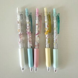 Sanrio hello kitty set of pastel colored pens